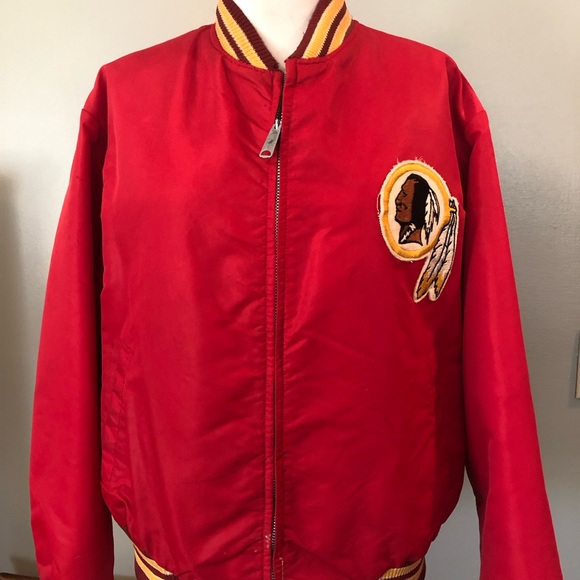 Sweat Vintage Washington Redskins NFL Années 80 - Taille L Rouge, Marque Tultex